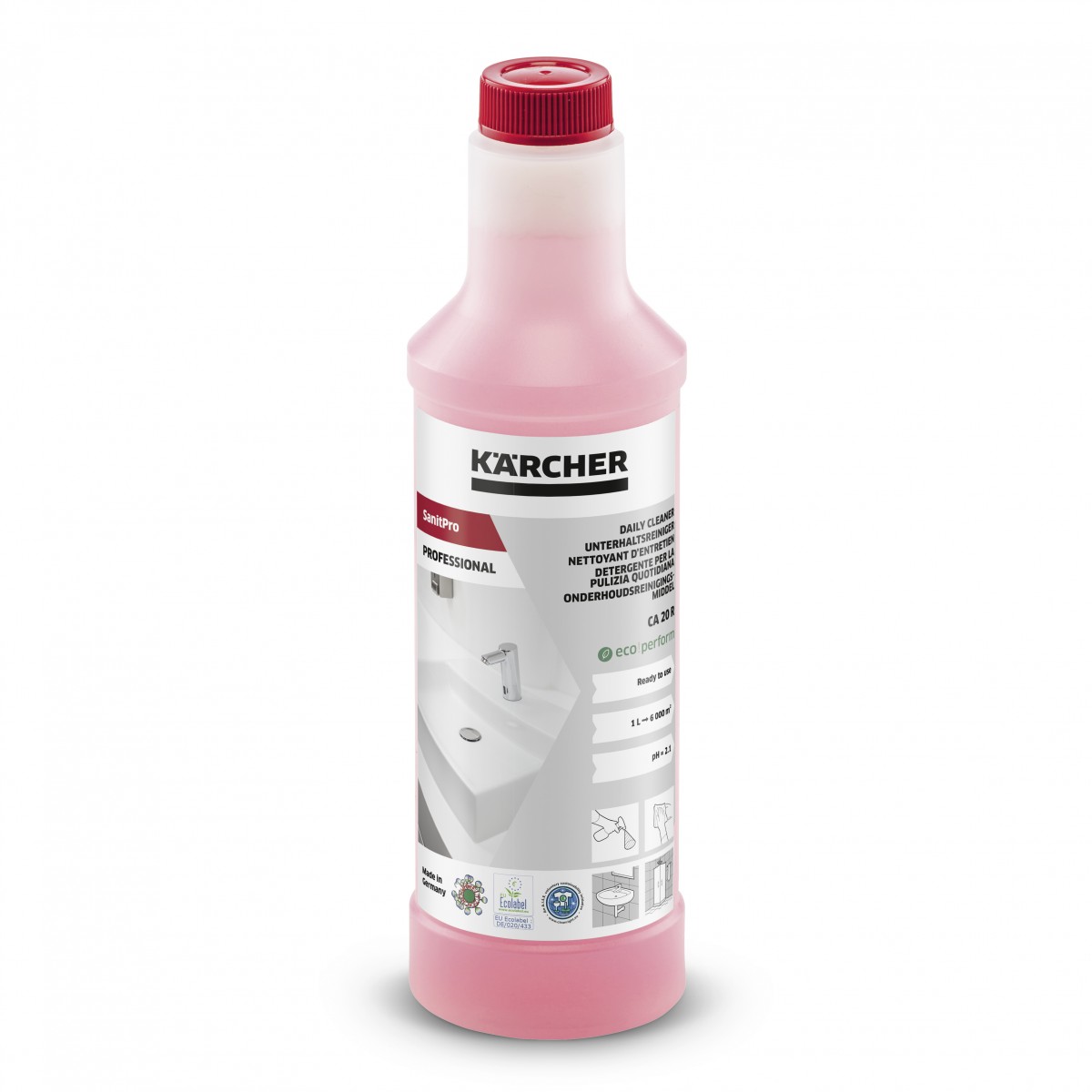Kärcher SanitPro Unterhaltsreiniger CA 20 R eco!perform 500 ml 