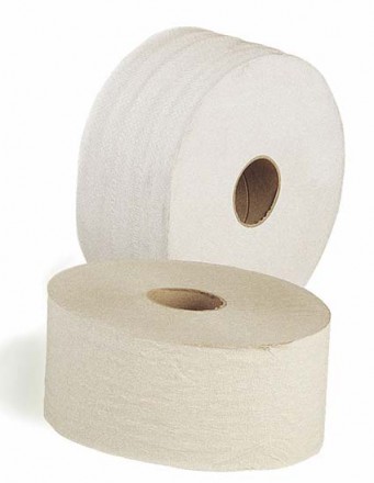 ​12 x Maxi-Rolle 180 m Toilettenpapier 2-lagig, weiß,  Tissuequalität 