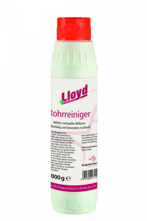 ​Lloyd Rohrfrei - pulverförmiger Rohrreiniger, 1 kg Dose 