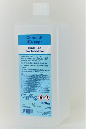​Händedesinfektion Curacid® HD-Sept 1 Liter 