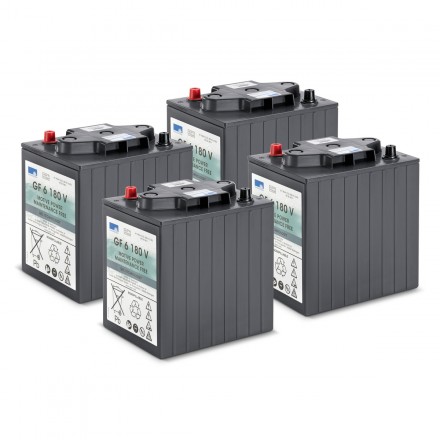 Kärcher Batteriesatz 24V/180Ah, wartungsfrei (B 110, B 60, B 80, B 90, B 95, BD 65/90, BD 75/110, BD 80/100, BR 65/90, BR 75/110,  BR 85/100, KM 90/60) 