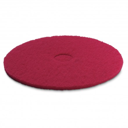 Kärcher Pad Ø 306 mm, mittelweich, rot, 5x 