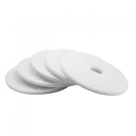 Kärcher Pad Ø 432 mm, sehr weich, weiß, 5x 