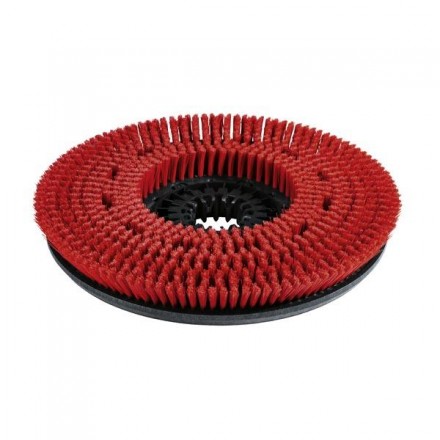 Kärcher Scheibenbürste Ø 355 mm, mittel, rot (B 250, B60, B 80, B 90, BD 65/80, BD 65/90, BD 70/75, BR 100/250, BR 55/60, BR 65/80, BR 65/90, Bürstenkopf D 65) 