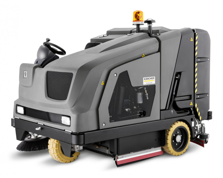 Kärcher Scheuersaugmaschine B 300 R I Diesel + Seitenbesen rechts 