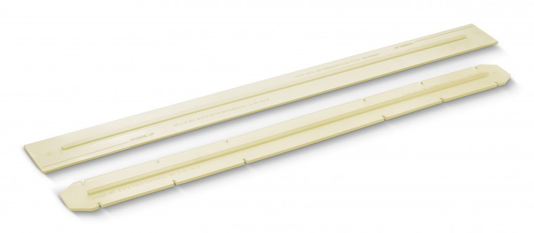Kärcher Sauglippen für V-Saugbalken, 850 mm,  geschlitzt, ölfest (2-teilig) (KIRA B 50; Saugbalken, 750 mm, V-förmig) 