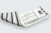 Shark Mikrofasermopp 50 cm, weiss/grau 