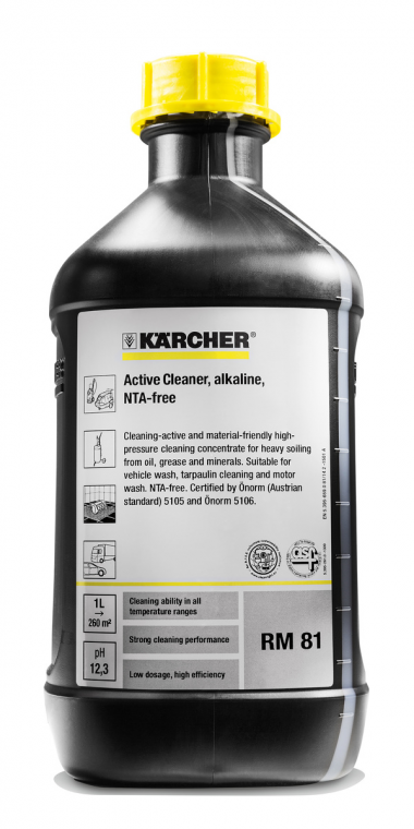 Kärcher PressurePro Aktivreiniger, alkalisch RM 81, NTA-free, 2,5L 