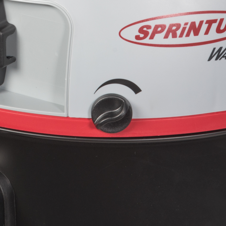 Sprintus NT Waterking, Leiser und kraftvoller Nass-/Trockensauger mit 30 Liter Behältervolumen 